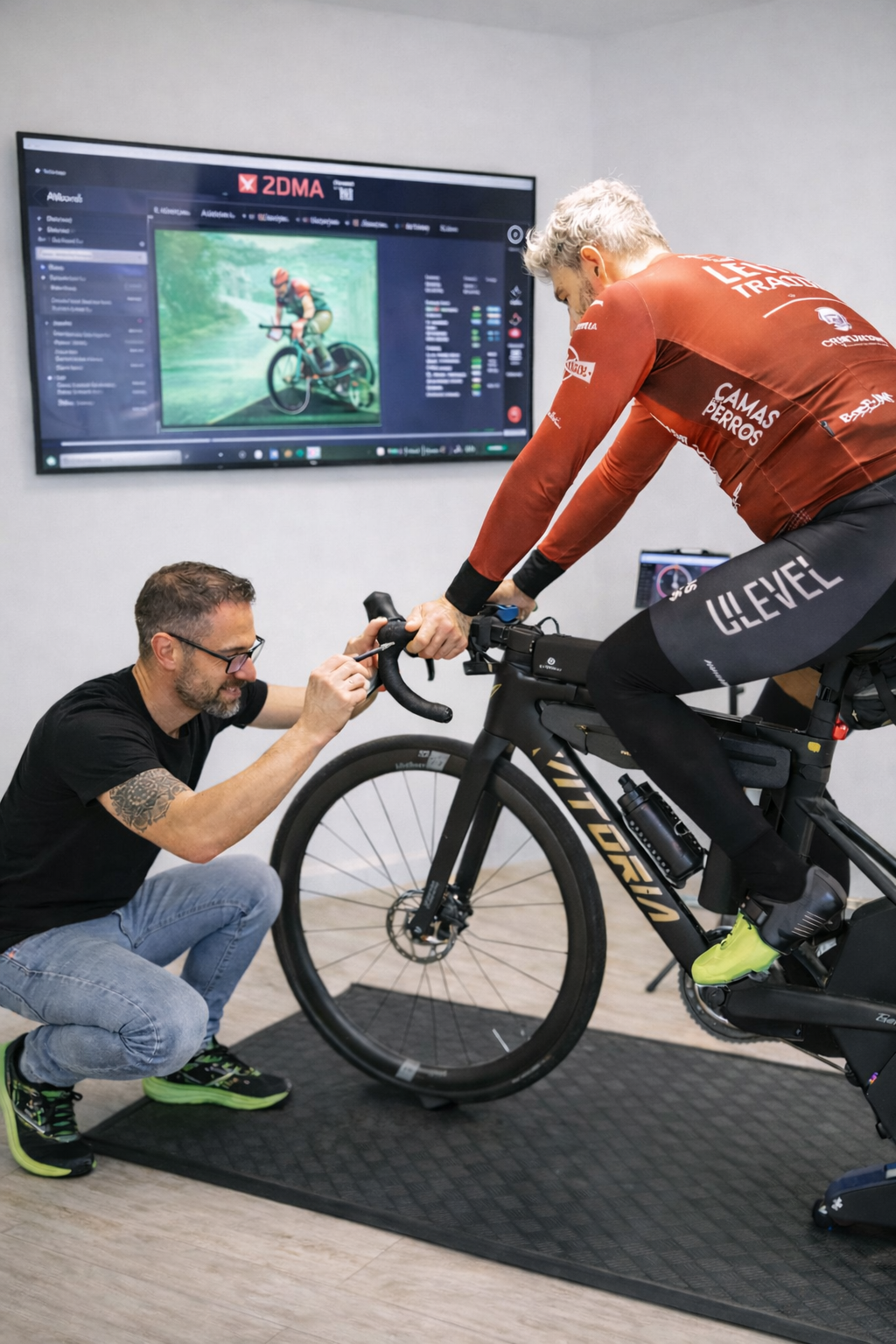 Technical bike fitting analysis